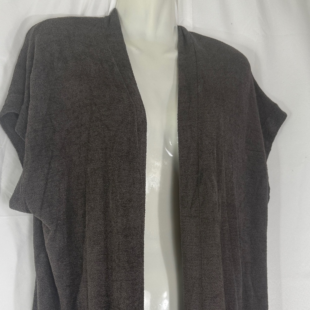 Barefoot Dreams Charcoal Cardigan - Picture 5 of 9